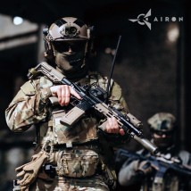 AIRON ProCam 7 Black: Набір екшн камери для тактичних шоломів