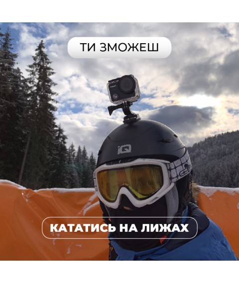Набір блогера 30 в 1: екшн-камера AIRON ProCam 7 Black з аксесуарами