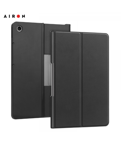 Чехол AIRON Premium для Lenovo Tab Plus 2024 11.5 с защитной пленкой и салфеткой Black