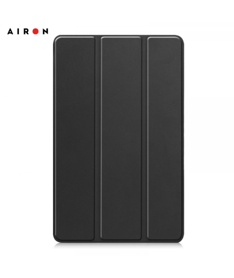 Чехол AIRON Premium для Xiaomi Redmi Pad SE 8.7" 2024 с защитной пленкой и салфеткой Black