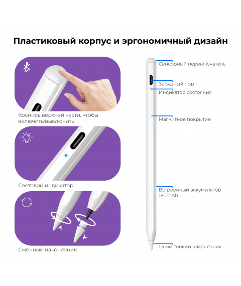Стилус AirPencil для iPad