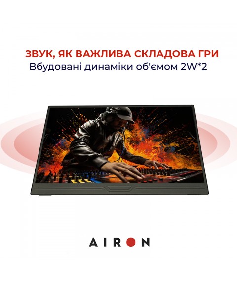 Портативный монитор AIRON AirScreen 14