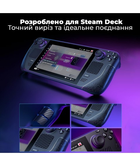 Набор противоскользких наклейок и накладок JSAUX для Steam Deck GP0003