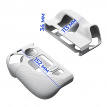 Силиконовые рукоятки JSAUX для Steam Deck GP0016 (белый)