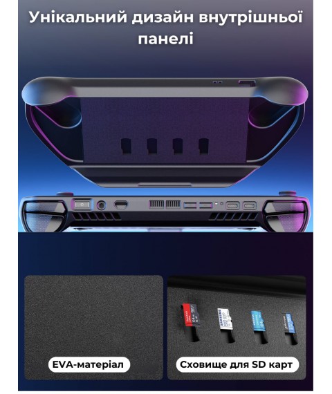 Чохол JSAUX PC0111 Basic Set для ROG Ally & ROG Ally X (Чорний)
