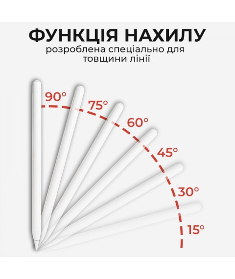 Стилус AirSens с зарядным кейсом для iPad