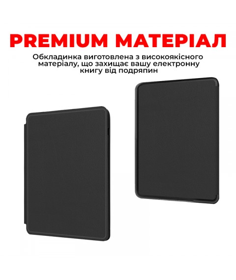 Обложка для электронной книги AIRON Premium для Amazon Kindle 11th Gen 2022 в черном цвете
