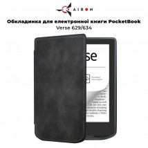 Обложка для электронной книги AIRON Premium для PocketBook Verse 629/634 black