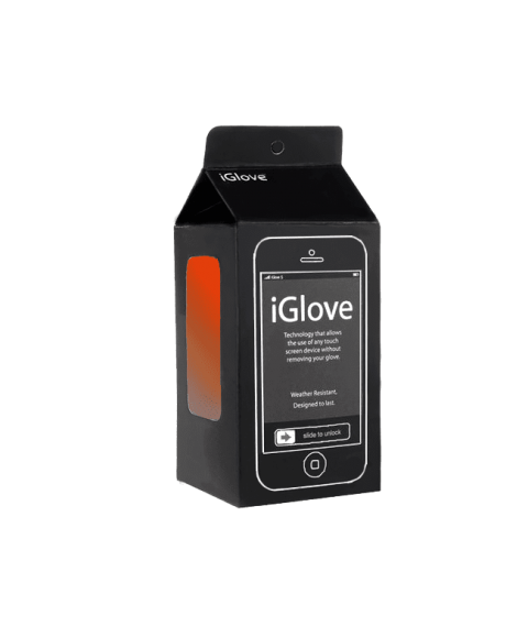 iGlove Orange Touch Screen Gloves
