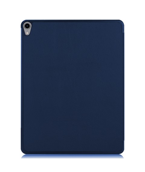 AIRON Premium case for iPad Pro 12.9" 2018 with dry pilaf and serveret Midnight Blue