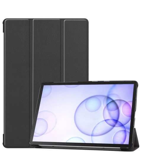 AIRON Premium Hülle für Samsung Galaxy Tab S6 10.5 "2019 (SM-T865) mit Schutzfolie und Serviette Schwarz