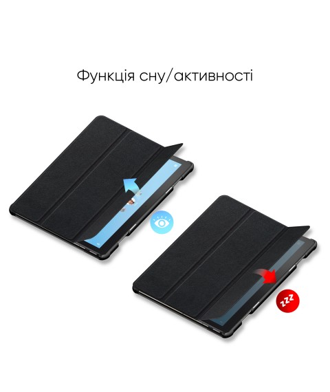 Case AIRON Premium for Lenovo Tab P10 (TB-X705F / TB-X705L) 10" From dry melt and serverlet Black