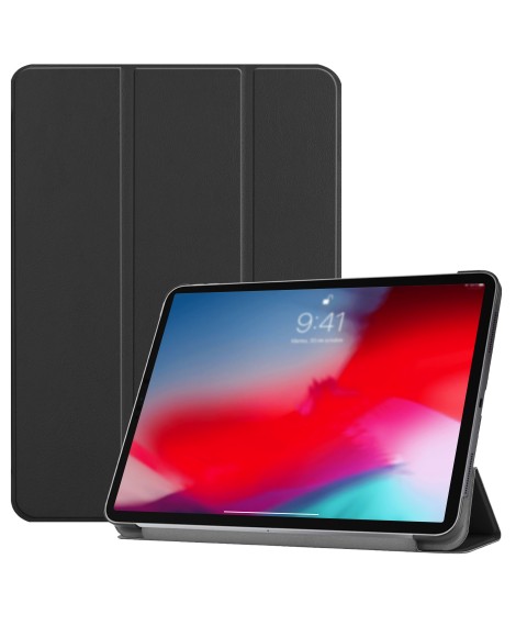 Чехол AIRON Premium для iPad Pro 11'' 2018 с защитной пленкой и салфеткой Black