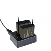 Двойное зарядное устройство AIRON для аккумуляторов экшн-камер