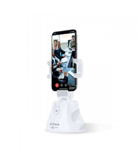 360° AirFace Phone Holder for TikTok, Instagram, Facebook, Zoom White