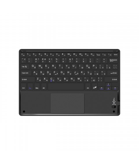 Wireless Bluetooth keyboard with touchpad AIRON Easy Tap for Smart TV and tablet with silicone key pad