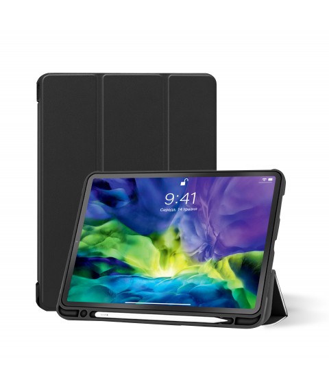 Чехол AIRON Premium SOFT для iPad Pro 11" 1-4th Gen 2017-2022 с защитной пленкой и салфеткой Black