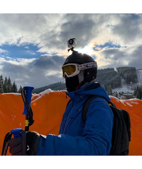 35 in 1 Skifahrer-Set: AIRON ProCam 7 Touch Actionkamera mit Zubeh?r