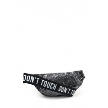 DRYBAG banana bag black with Don't touch belt