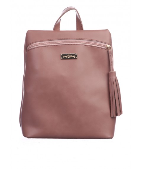 Women's backpack Betty Pretty made of eco-leather pink 922PINK