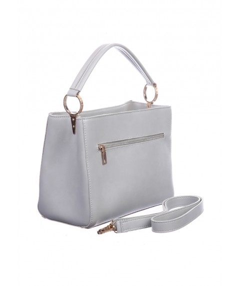 Women's bag Betty Pretty made of eco-leather gray 797LVGRY