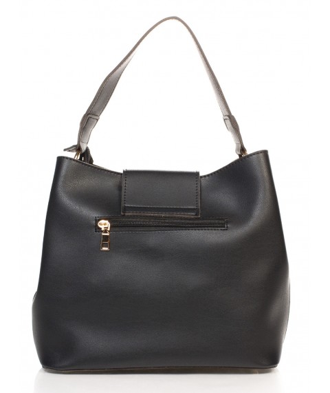 Women's eco-leather bag Betty Pretty black 9161545