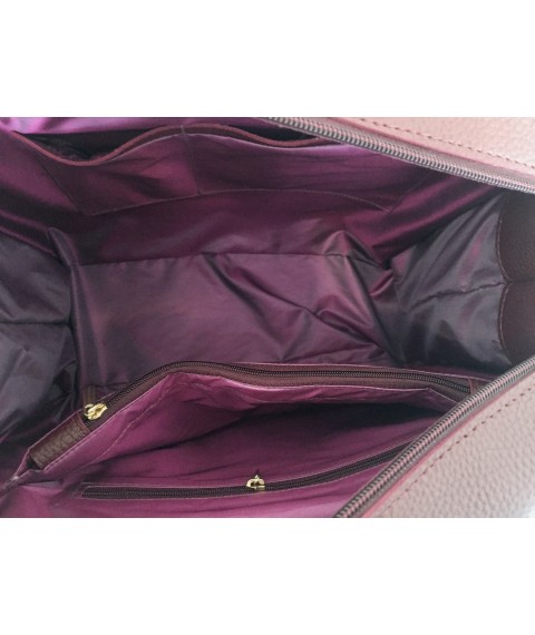 Women's eco-leather bag Betty Pretty 847Bordo