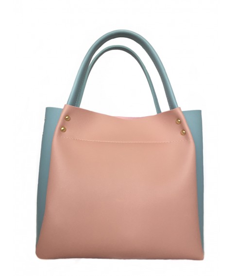 Women's bag Betty Pretty made of eco-leather, multi-colored 908XPINKBLUE