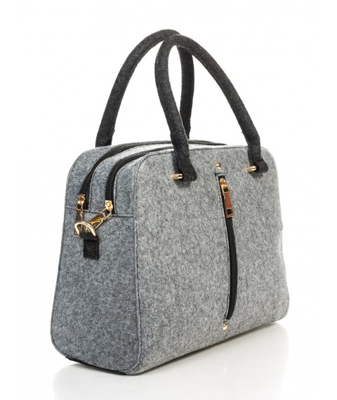 Women's bag Betty Pretty gray cloth 929GRY