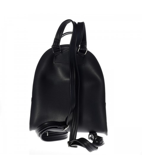 Women's backpack Betty Pretty made of genuine leather 940BLK