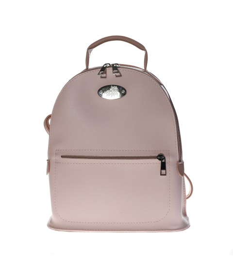 Women's backpack Betty Pretty made of powder eco-leather 940PUDRA