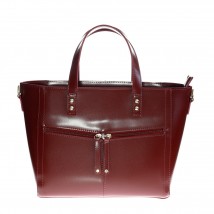 Women's eco-leather bag Betty Pretty 951BORDO
