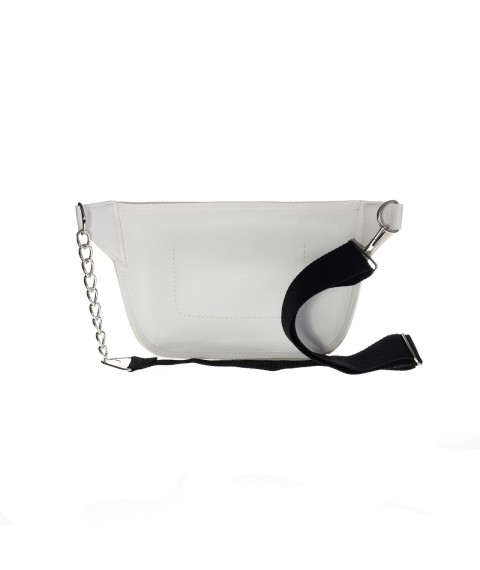 Women's belt bag Betty Pretty made of eco-leather, white 948WT