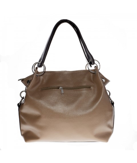 Betty Pretty women's bag made of eco-leather cappuccino 965CAP