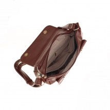 Women's bag Betty Pretty made of eco-leather burgundy 941BORDO