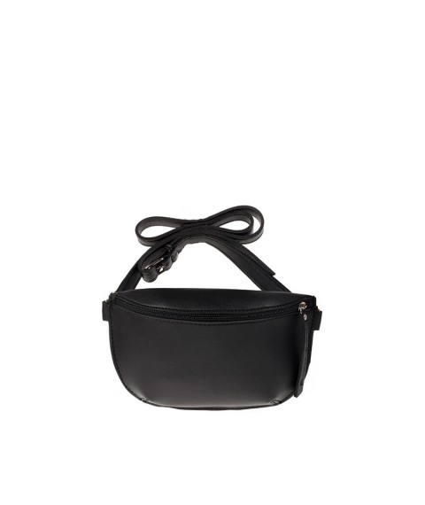 Women's belt bag Betty Pretty made of eco-leather 942EKOBLK