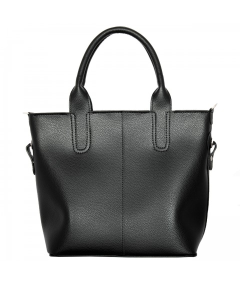Women's eco-leather shopping bag Betty Pretty 875EKOBLK