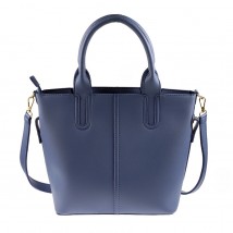 Women's eco-leather shopping bag Betty Pretty 875BLUE