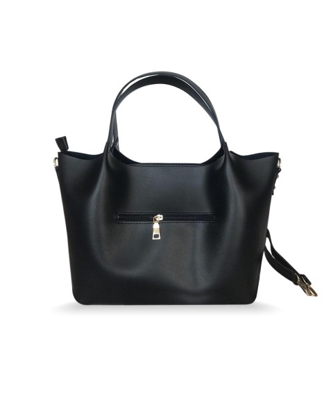 Betty Pretty women's bag made of black eco-leather 943BLK
