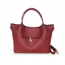 Betty Pretty women's bag made of burgundy eco-leather 943BORDO