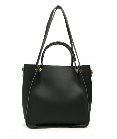 Women's bag Betty Pretty made of eco-leather black 930BLK