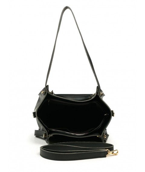 Women's bag Betty Pretty made of eco-leather black 930BLK
