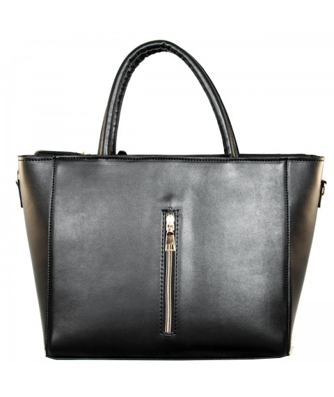 Women's bag Betty Pretty made of eco-leather, black 866NBLK