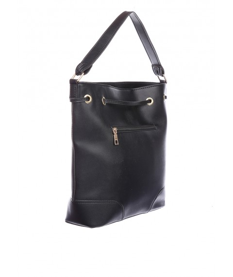 Women's bag Betty Pretty made of eco-leather, black 9211536