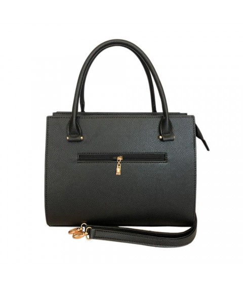 Betty Pretty women's bag made of black leather 986BLK