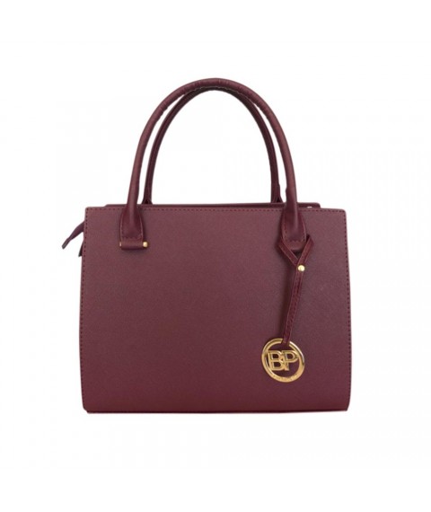 Betty Pretty women's bag made of burgundy leather 986RBORDO