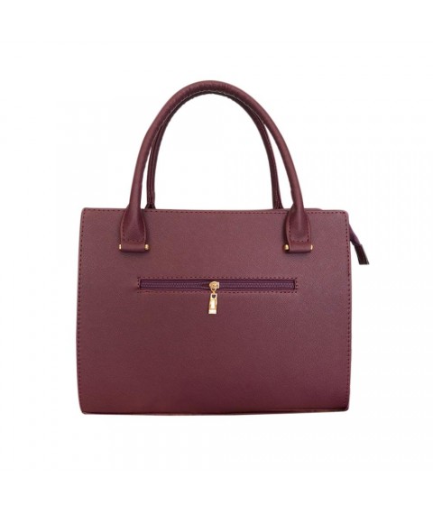 Betty Pretty women's bag made of burgundy leather 986RBORDO