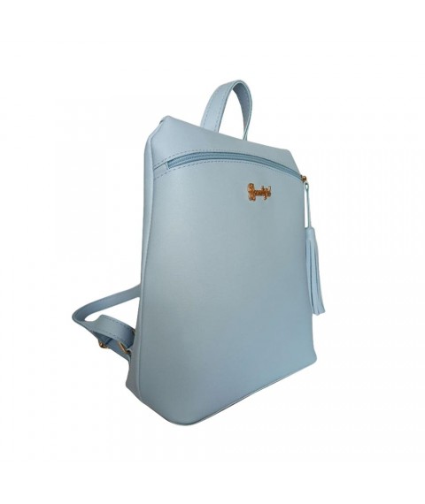 Women's backpack Betty Pretty made of eco-leather blue 922BLUE