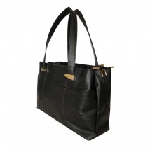 Women's Betty Pretty bag made of black leather 955BLK