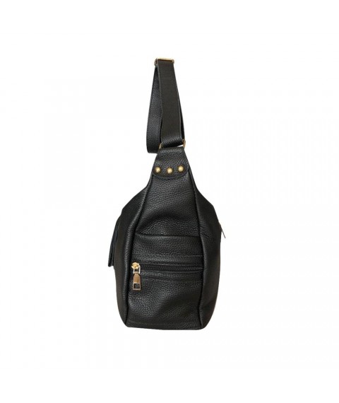 Women's bag Betty Pretty made of genuine leather black 9472BLACK